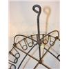 Image 3 : PRIMITIVE WROUGHT IRON STORE BROOM HOLDER