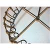 Image 4 : PRIMITIVE WROUGHT IRON STORE BROOM HOLDER