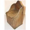 Image 3 : PRIMITIVE WOODEN SALT BOX