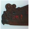 Image 3 : PRIMITIVE CAST IRON BARBER SIGN