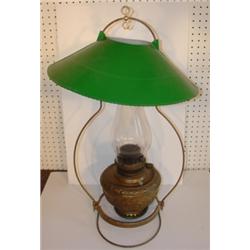 BRASS STORE HANGING LAMP