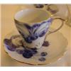 Image 4 : 15 PC. LIMOGES BLUE DEC. CHOCOLATE SET