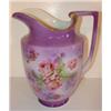 Image 1 : LARGE FLORAL DEC. PITCHER