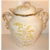 Image 2 : FLORAL AND GILT DEC. PITCHER & HANDLED POT
