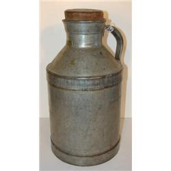 NOBLE ALUMINUM MILK CAN