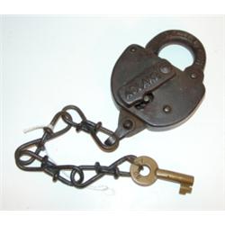 ANTIQUE LOCK WITH KEY