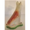 Image 3 : CHALKWARE SEATED DOG STATUETTE