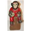 Image 1 : CHALKWARE MONKEY STATUETTE