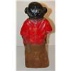 Image 3 : CHALKWARE MONKEY STATUETTE