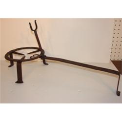 PRIMITIVE WROUGHT IRON COOKING TOOL