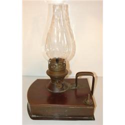 PRIMITIVE SHIP'S TABLE LAMP