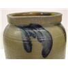 Image 3 : BLUE DEC. REMMEY STONEWARE CROCK