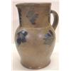 Image 1 : BLUE DEC. STONEWARE PITCHER