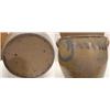 Image 5 : BLUE DEC. OVOID STONEWARE CROCK