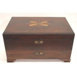 NEW YORK WALNUT INLAID DEC. BOX