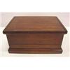 Image 1 : COVERED MAHOGANY DRESSER BOX