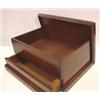 Image 3 : COVERED MAHOGANY DRESSER BOX