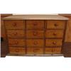 Image 1 : PRIMITIVE 12 DRAWER TABLE TOP CHEST