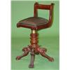 Image 1 : PERIOD WALNUT ORGAN STOOL