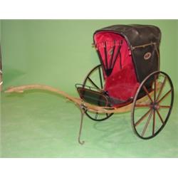 EARLY CHILD'S RICKSHAW CARRIAGE