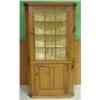 Image 1 : EASTERN SHORE HEART PINE CORNER CUPBOARD