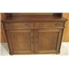 Image 2 : 2 PC. VICTORIAN MAHOGANY HUTCH