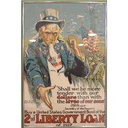 WORLD WAR I BOND POSTER