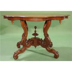 VICTORIAN WALNUT PARLOR TABLE