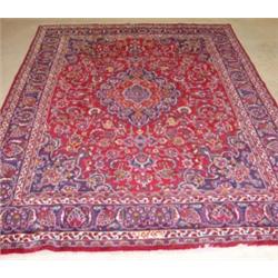 SEMI-ANTIQUE PERSIAN MASHAD RUG