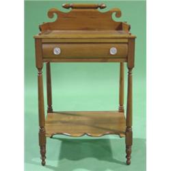 SHERATON CHERRY SINGLE DRAWER WASHSTAND