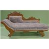 Image 1 : VICTORIAN WALNUT FAINTING COUCH