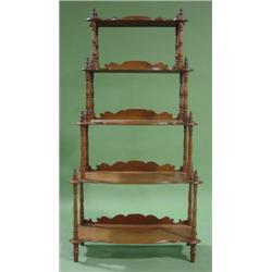VICTORIAN CHERRY WHAT-NOT STAND