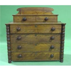 SHERATON WALNUT CHEST