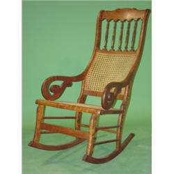 TIGER MAPLE ARMED ROCKER