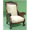 Image 1 : ORNATE VICTORIAN WALNUT ARM CHAIR