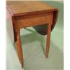 Image 5 : PRIMITIVE SOFTWOOD DROP-LEAF TABLE