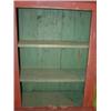 Image 2 : RED PAINTED STEP-BACK CUPBOARD