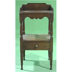 PRIMITIVE SINGLE DRAWER WASHSTAND