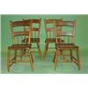 Image 1 : SET OF 4 SOFTWOOD CHAIRS