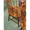 Image 4 : SET OF 4 OAK CAPTAIN'S CHAIRS