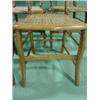 Image 3 : SET OF 5 CURLY MAPLE CHAIRS