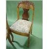 Image 4 : SET OF 4 VICTORIAN ROSEWOOD CHAIRS