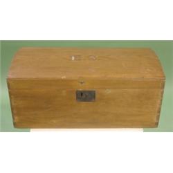 EARLY PINE CARRIAGE TRUNK