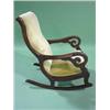 Image 2 : VICTORIAN MAHOGANY LINCOLN ROCKER