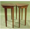 Image 1 : PR. OF NC WALNUT HALF TABLES