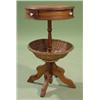 Image 1 : OAK CIRCULAR TOP WORK STAND
