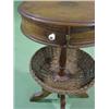 Image 3 : OAK CIRCULAR TOP WORK STAND
