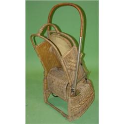 ORIOLE WICKER BABY STROLLER