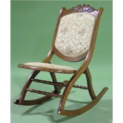CONTEMP. FOLDING ROCKER