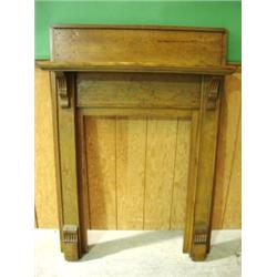 PINE FIREPLACE MANTEL